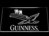 FREE Guinness Toucan LED Sign - White - TheLedHeroes