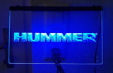 Hummer LED Neon Sign USB - Blue - TheLedHeroes