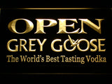 FREE Grey Goose Open LED Sign - Yellow - TheLedHeroes