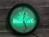 High Life LED Wall Clock - Multicolor - TheLedHeroes