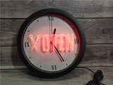 Open LED Wall Clock -  - TheLedHeroes