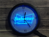 Budweiser King of Beer LED Wall Clock -  - TheLedHeroes