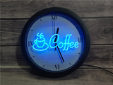 Coffee LED Wall Clock -  - TheLedHeroes