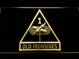 FREE Old Ironsides USS Constitution LED Sign - Yellow - TheLedHeroes