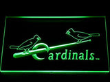 St. Louis Cardinals (5) LED Neon Sign USB - Green - TheLedHeroes