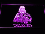 Star Wars Vader LED Neon Sign USB - Purple - TheLedHeroes