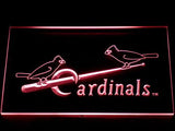 St. Louis Cardinals (5) LED Neon Sign USB - Red - TheLedHeroes