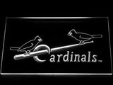 St. Louis Cardinals (5) LED Neon Sign USB - White - TheLedHeroes