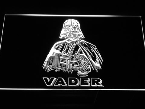 FREE Star Wars Vader LED Sign - White - TheLedHeroes