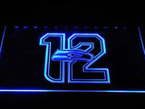 Seattle Seahawks I'm In! LED Neon Sign Electrical - Blue - TheLedHeroes