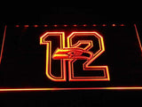 Seattle Seahawks I'm In! LED Neon Sign Electrical - Orange - TheLedHeroes