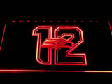 Seattle Seahawks I'm In! LED Neon Sign Electrical - Red - TheLedHeroes