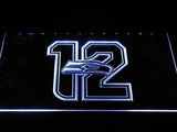 Seattle Seahawks I'm In! LED Neon Sign Electrical - White - TheLedHeroes