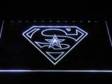 Dallas Cowboys (9) LED Sign - White - TheLedHeroes