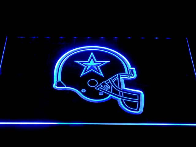 Dallas Cowboys (10) LED Sign - Blue - TheLedHeroes