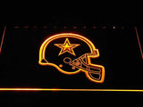 Dallas Cowboys (10) LED Neon Sign USB - Yellow - TheLedHeroes