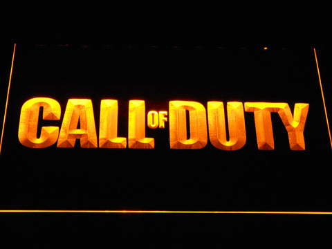 FREE Call Of Duty LED Sign - Yellow - TheLedHeroes