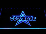 Dallas Cowboys (11) LED Neon Sign Electrical - Blue - TheLedHeroes