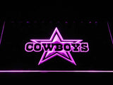 Dallas Cowboys (11) LED Sign - Purple - TheLedHeroes