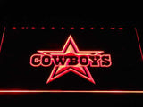 Dallas Cowboys (11) LED Neon Sign Electrical - Red - TheLedHeroes