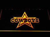 Dallas Cowboys (11) LED Neon Sign Electrical - Yellow - TheLedHeroes