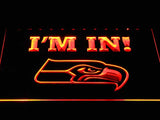 FREE Seattle Seahawks (7) LED Sign - Orange - TheLedHeroes