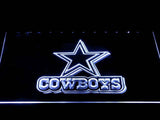 Dallas Cowboys (12) LED Neon Sign Electrical - White - TheLedHeroes