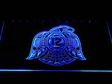 Seattle Seahawks (11) LED Neon Sign USB - Blue - TheLedHeroes