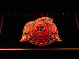 Seattle Seahawks (11) LED Neon Sign USB - Orange - TheLedHeroes