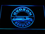 Hudson Regular Oil LED Neon Sign Electrical - Blue - TheLedHeroes