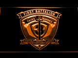 FREE 1st Battalion 3rd Marines LED Sign - Orange - TheLedHeroes