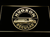 FREE Hudson Regular Oil LED Sign - Yellow - TheLedHeroes