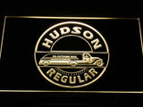 Hudson Regular Oil LED Neon Sign USB - Yellow - TheLedHeroes