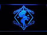 1st Battalion 4th Marines LED Neon Sign Electrical - Blue - TheLedHeroes