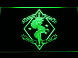 1st Battalion 4th Marines LED Neon Sign USB - Green - TheLedHeroes