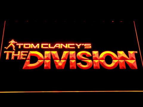 Tom Clancy's The Division LED Neon Sign USB - Orange - TheLedHeroes