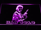 FREE Star Wars Han Solo LED Sign - Purple - TheLedHeroes