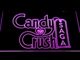 FREE Candy Crush Saga LED Sign - Purple - TheLedHeroes