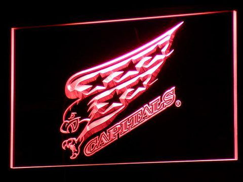 Washington Capitals LED Neon Sign Electrical - Red - TheLedHeroes