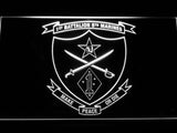 1st Battalion 5th Marines LED Neon Sign Electrical - White - TheLedHeroes