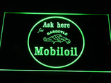 Mobiloil Gargoyle LED Neon Sign USB - Green - TheLedHeroes