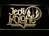 FREE Star Wars Jedi Knight (2) LED Sign - Yellow - TheLedHeroes