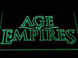 Age of Empires LED Neon Sign USB - Green - TheLedHeroes