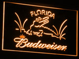 Budweiser Florida LED Neon Sign USB - Orange - TheLedHeroes