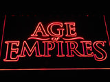 Age of Empires LED Neon Sign Electrical - Red - TheLedHeroes