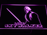 FREE Star Wars Luc Skywalker LED Sign - Purple - TheLedHeroes