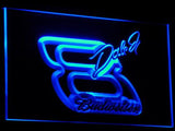 Budweiser Dale Earnhardt Jr. #8 (2) LED Neon Sign USB - Blue - TheLedHeroes