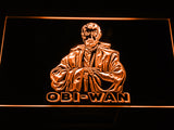 FREE Star Wars Obi-Wan LED Sign - Orange - TheLedHeroes