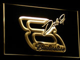Budweiser Dale Earnhardt Jr. #8 (2) LED Neon Sign Electrical - Yellow - TheLedHeroes