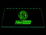 FREE Fallout Shelter LED Sign - Green - TheLedHeroes